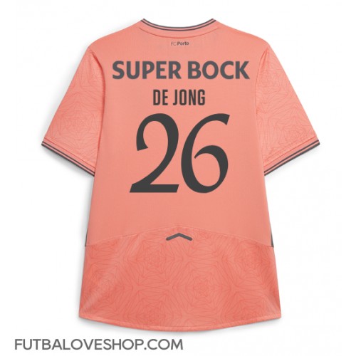 Dres Porto Luuk de Jong #26 Preč 2025-26 Krátky Rukáv